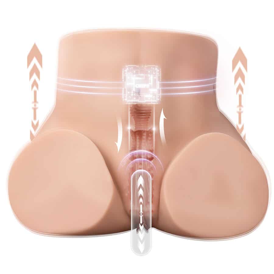 Xise - Ethel Thrusting Masturbador Vagina Realista Com Vibração Multi-Posições - Image 2