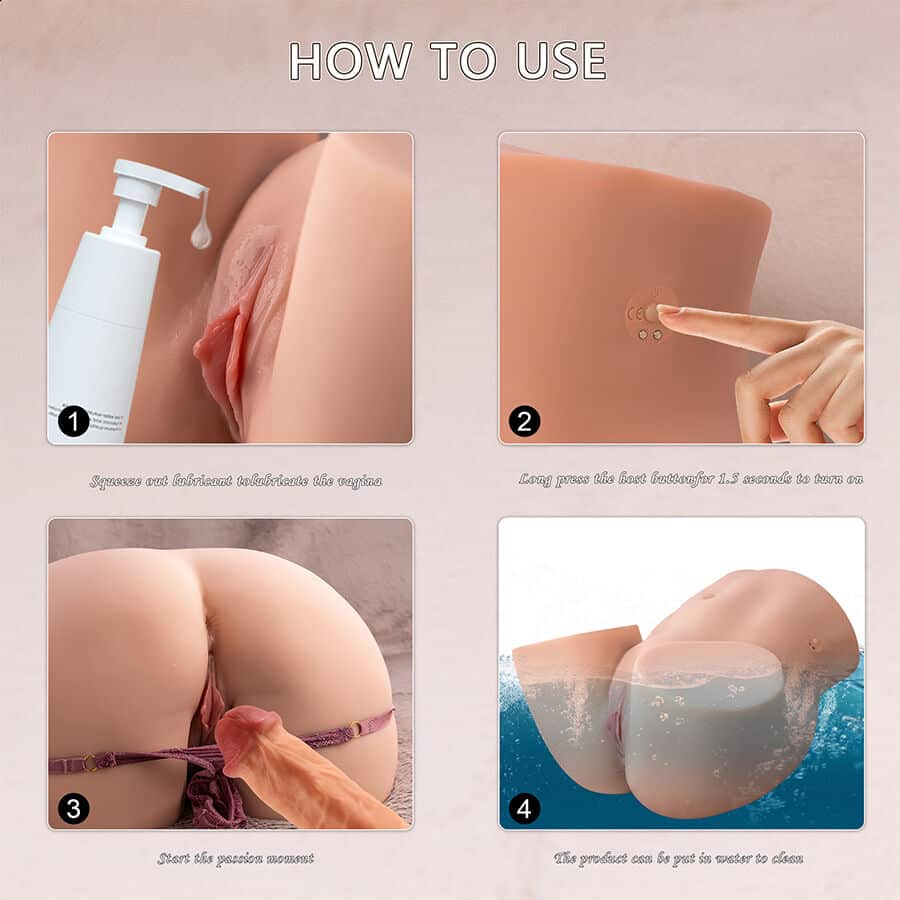 Xise - Ethel Thrusting Masturbador Vagina Realista Com Vibração Multi-Posições - Image 14