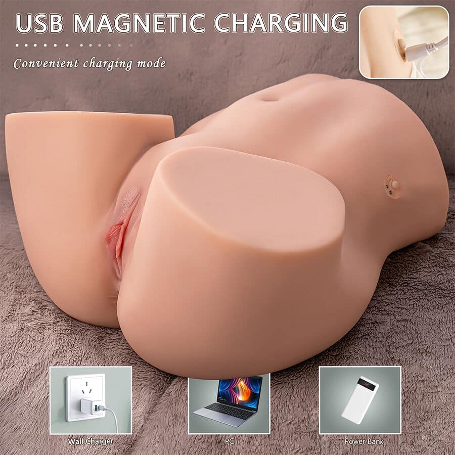 Xise - Ethel Thrusting Masturbador Vagina Realista Com Vibração Multi-Posições - Image 15