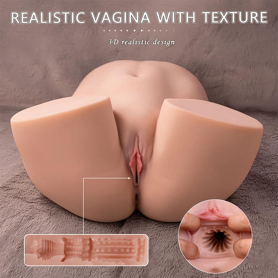 Xise - Ethel Thrusting Masturbador Vagina Realista Com Vibração Multi-Posições - Image 17