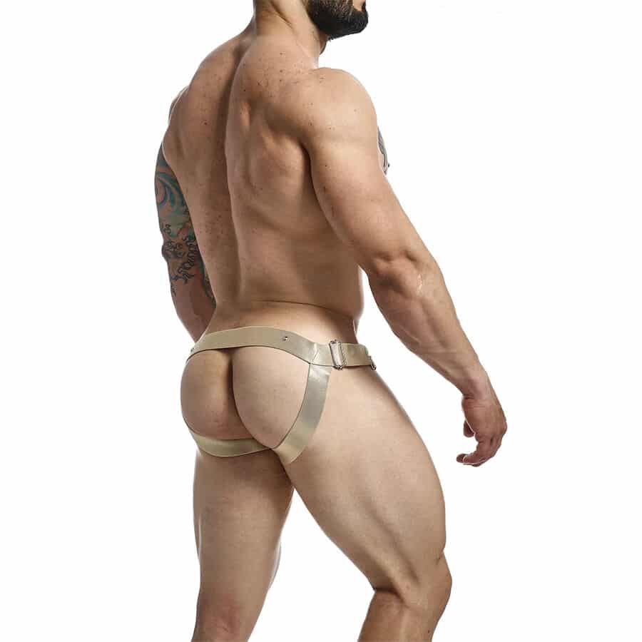 Mob - Dngeon Jockstrap Anel De Pé Dourado Tamanho Único - Image 4