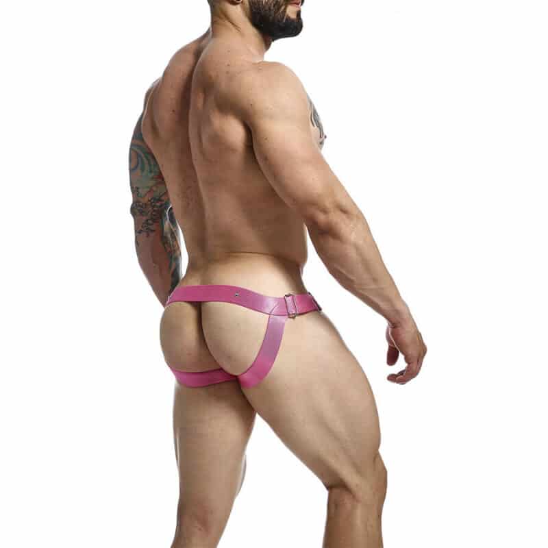 Mob - Dngeon Jockstrap Anel De Pé Rosa Tamanho Único - Image 4