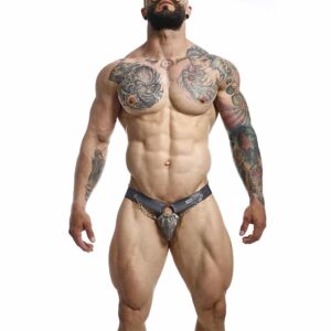 Mob - Dngeon Snap Jockstrap Cinza Tamanho Único