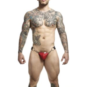 Mob - Dngeon Snap Jockstrap Vermelho Tamanho Único