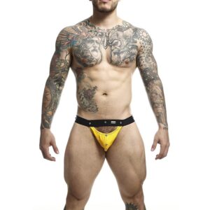 Mob - Dngeon Jockstrap Amarelo Desportista Tamanho Único