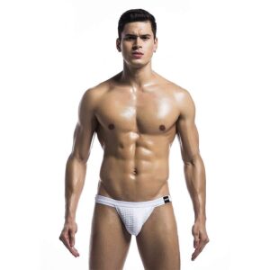 Mob - Maiô Jockstrap Branco Fetiche Tamanho G