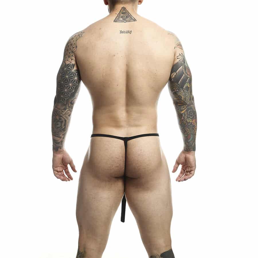 Mob - Tanga Elefante Preta Tamanho Único - Image 6