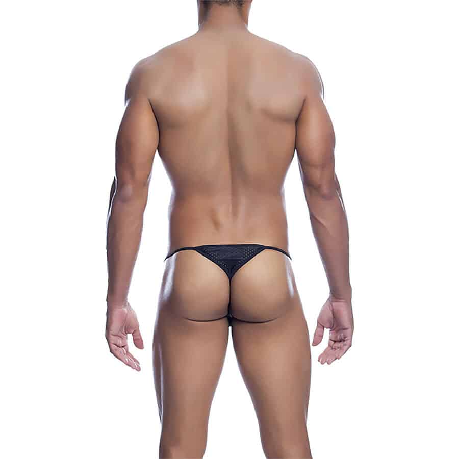 MOB - Calça V de Microfibra Preta Tamanho P/M - Image 4
