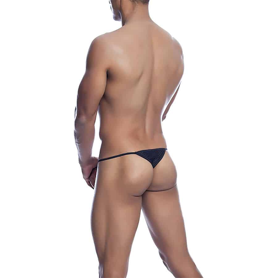 MOB - Calça V de Microfibra Preta Tamanho P/M - Image 3
