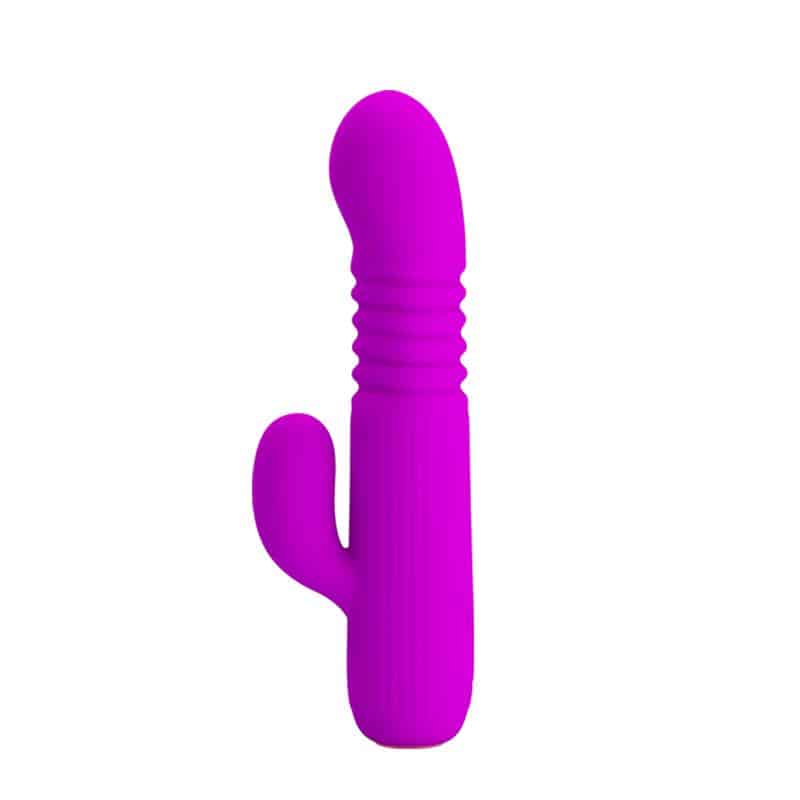 Prettylove - Leopold Vibrador con Función de Movimiento USB Silicona - Image 5