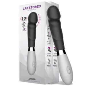 Latetobed - Louver Vibrador Silicona Negro