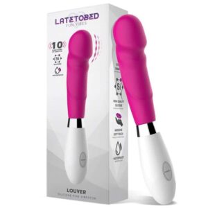 Latetobed - Louver Vibrador Silicona Rosa