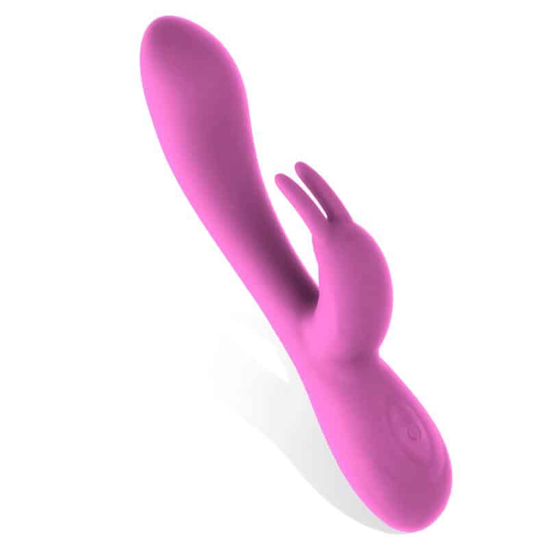 Intoyou - Mauve Vibrador Unibody Silicona Líquida USB Rosa - Image 2
