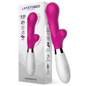 Latetobed - Maverdick Vibrador Silicona Rosa