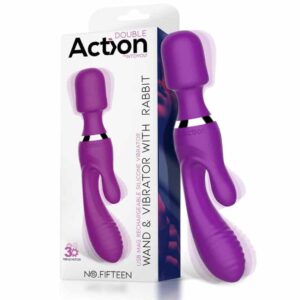 Action - No. Fifteen Vibrador y Masajeador 3 Motores Independientes