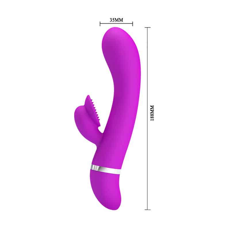 Prettylove - Pretty Love Vibrador Bert Color Púrpura - Image 5