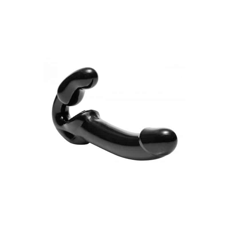 Strap U - Revolver Dildo Doble Punto G Negro - Image 3
