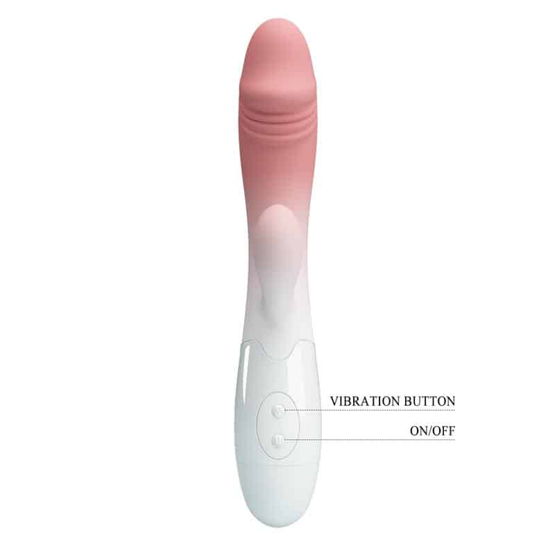 Prettylove - Snappy Vibrador Blanco y Rosa - Image 5