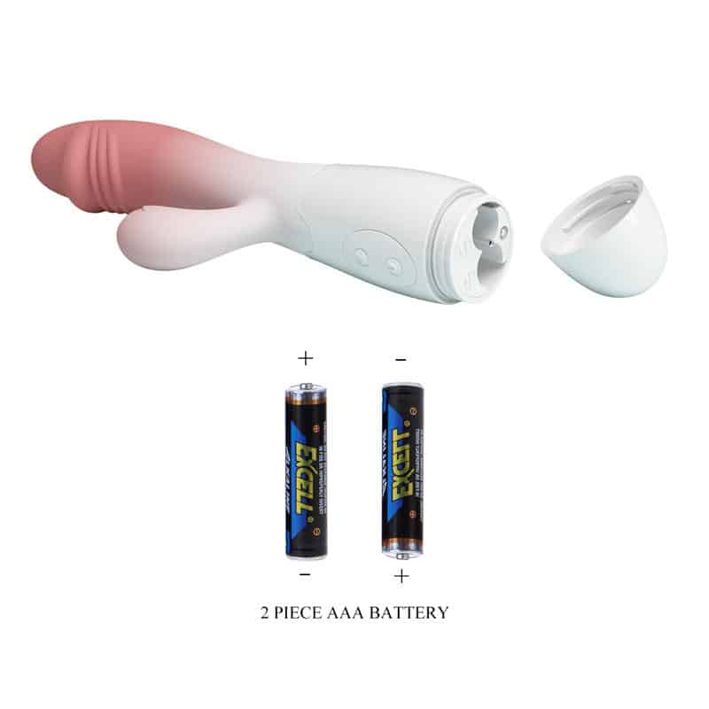 Prettylove - Snappy Vibrador Blanco y Rosa - Image 7