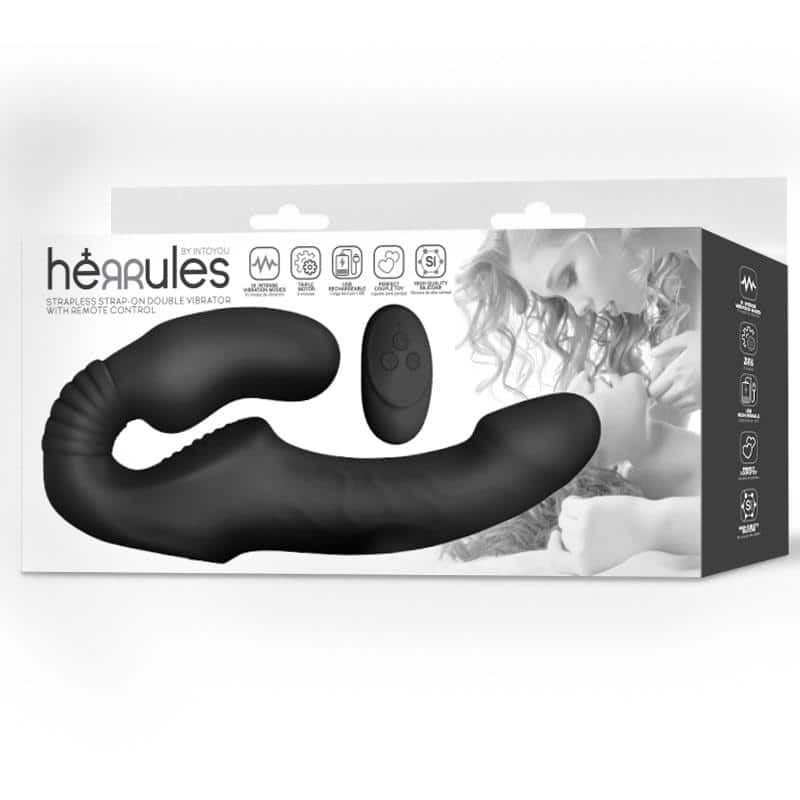 Intoyou - Strap on Vibrador Doble sin Arnés con Control Remoto - Image 3