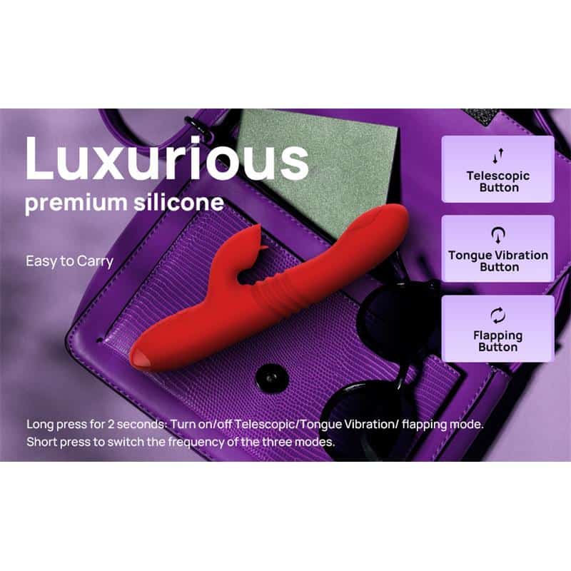 Engily Ross - Velvet Vibrador con Thrusting y Pulsación - Image 11