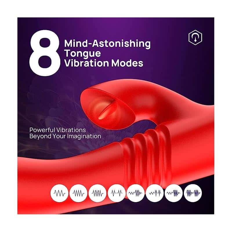 Engily Ross - Velvet Vibrador con Thrusting y Pulsación - Image 13