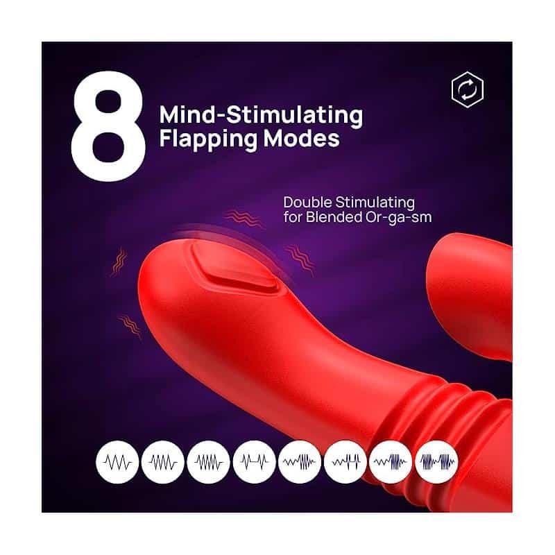 Engily Ross - Velvet Vibrador con Thrusting y Pulsación - Image 14