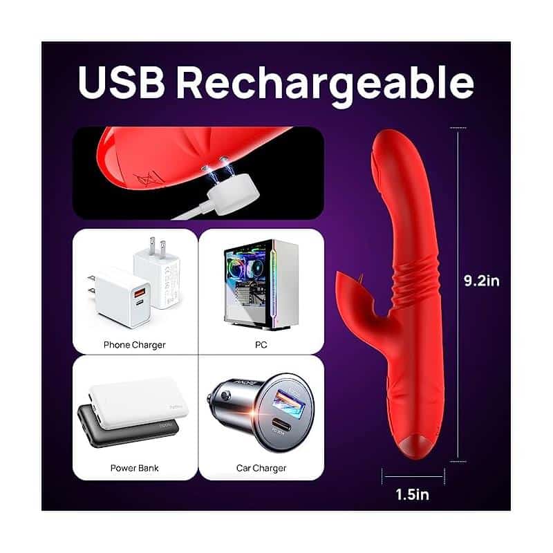 Engily Ross - Velvet Vibrador con Thrusting y Pulsación - Image 16