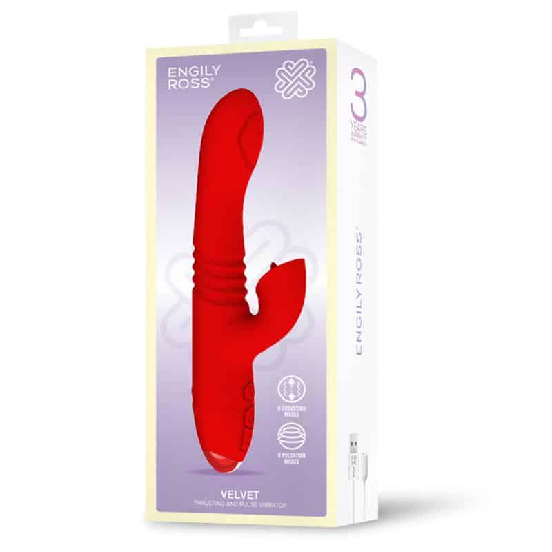 Engily Ross - Velvet Vibrador con Thrusting y Pulsación - Image 7