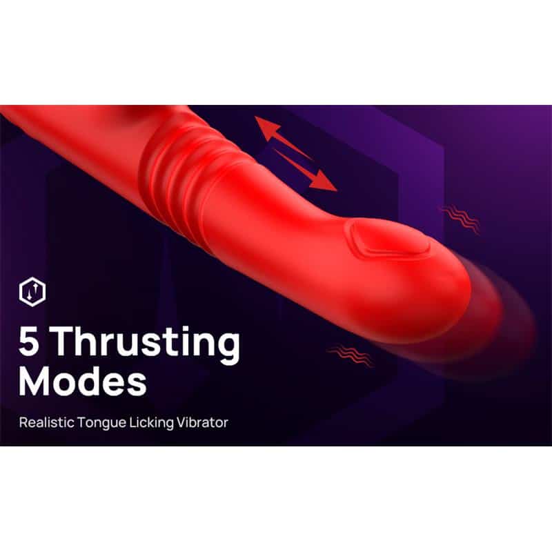 Engily Ross - Velvet Vibrador con Thrusting y Pulsación - Image 8