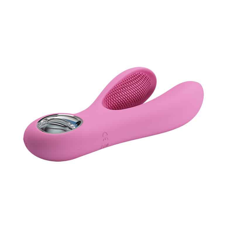 Prettylove - Vibrador Canrol USB Silicona Rosa Suave - Image 3