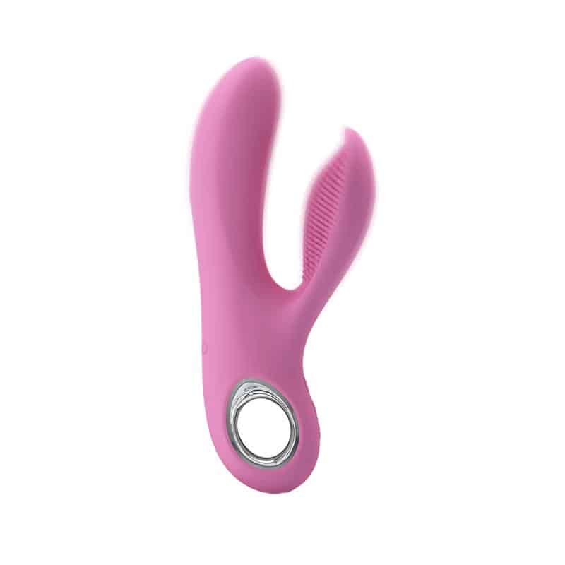 Prettylove - Vibrador Canrol USB Silicona Rosa Suave - Image 4