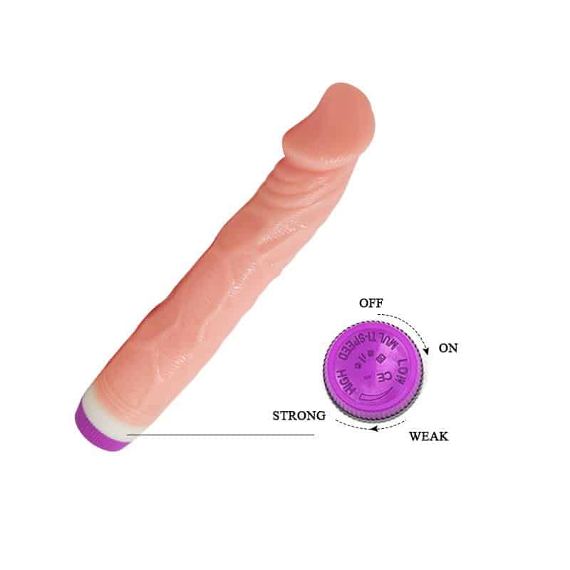 Baile - Vibrador Color Natural 22 cm - Image 6