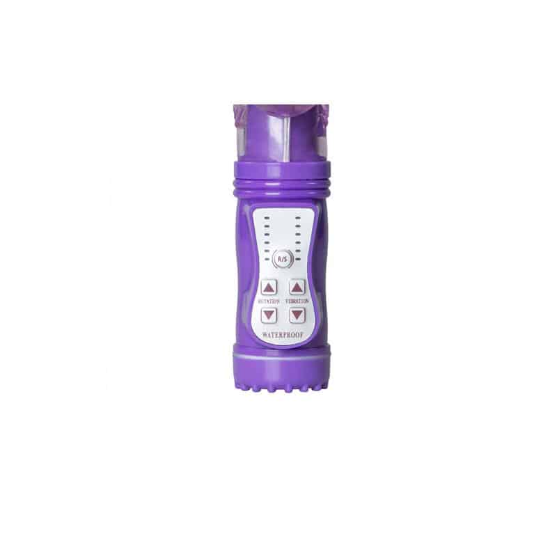 Easytoys - Vibrador con Mariposa - Púrpura - Image 3