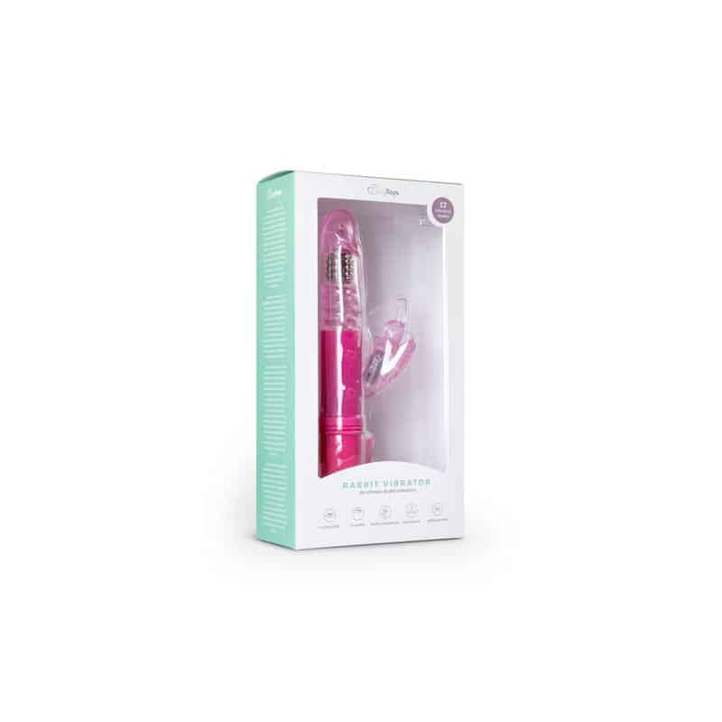 Easytoys - Vibrador de Conejito - Mariposa Rosa - Image 5