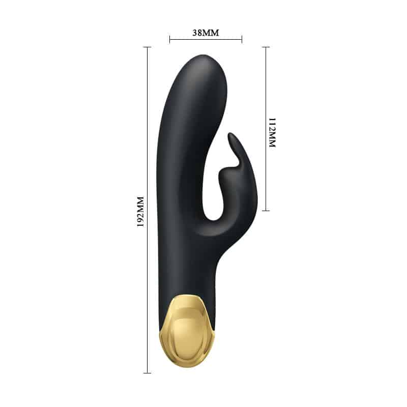 Prettylove - Vibrador Double Pleasure 19.2 cm - Image 3