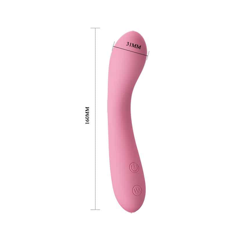 Prettylove - Vibrador Gloria Color Rosa Claro - Image 5