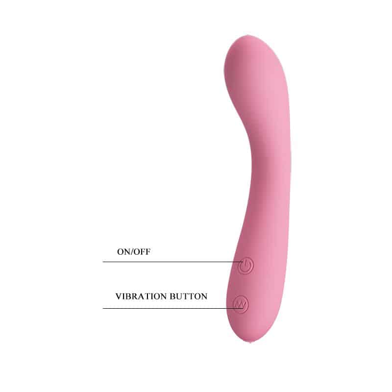 Prettylove - Vibrador Gloria Color Rosa Claro - Image 6