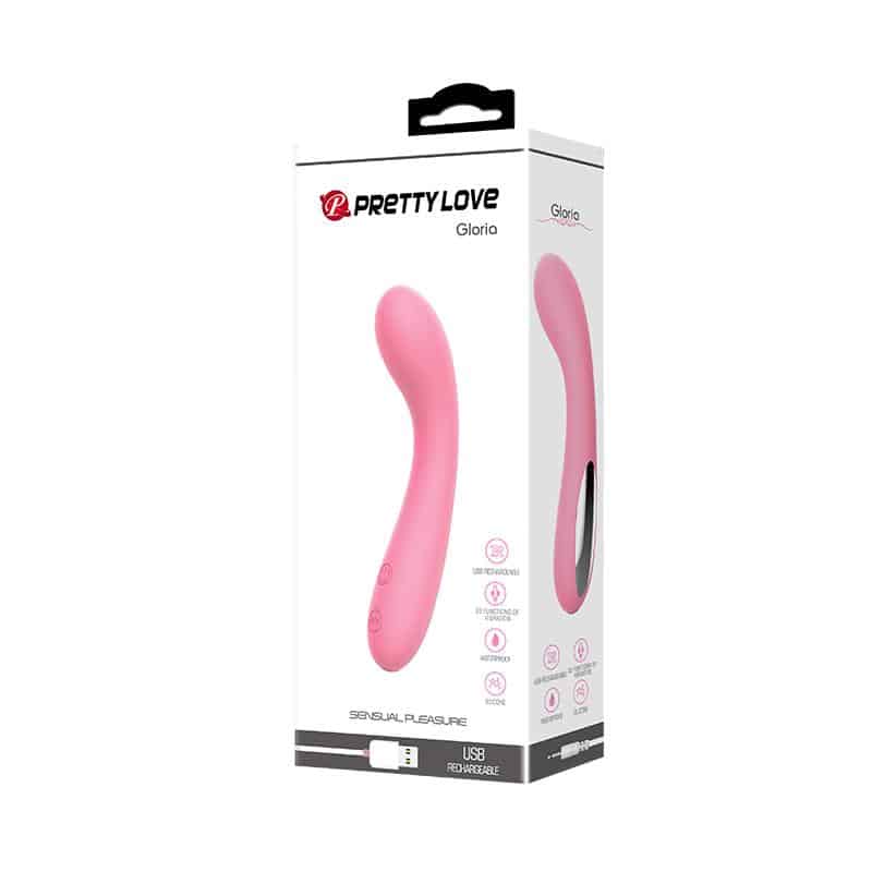 Prettylove - Vibrador Gloria Color Rosa Claro - Image 9