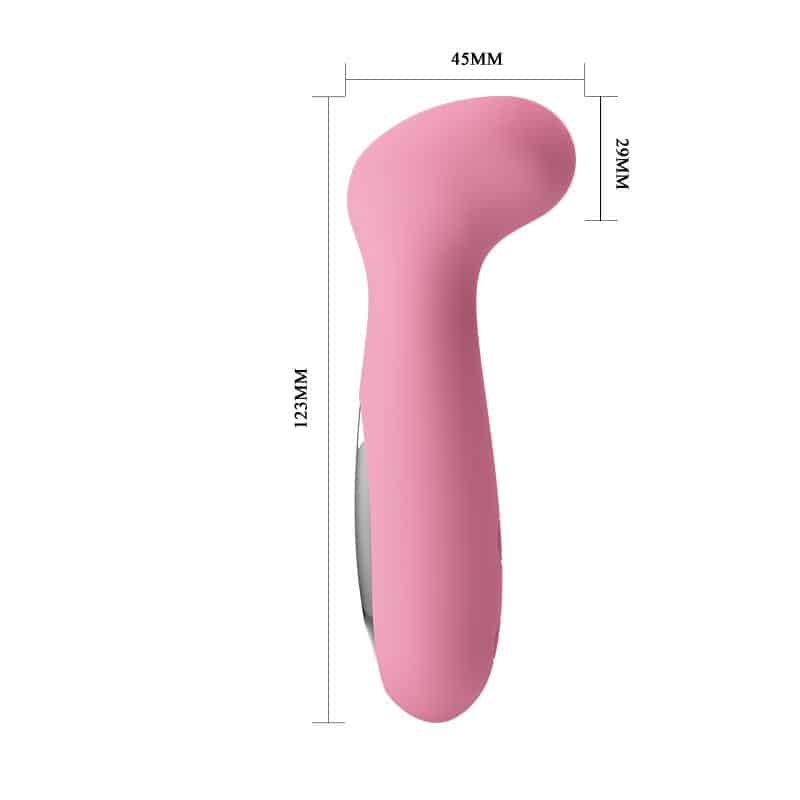 Prettylove - Vibrador Grace Color Rosa Claro CL50 - Image 5