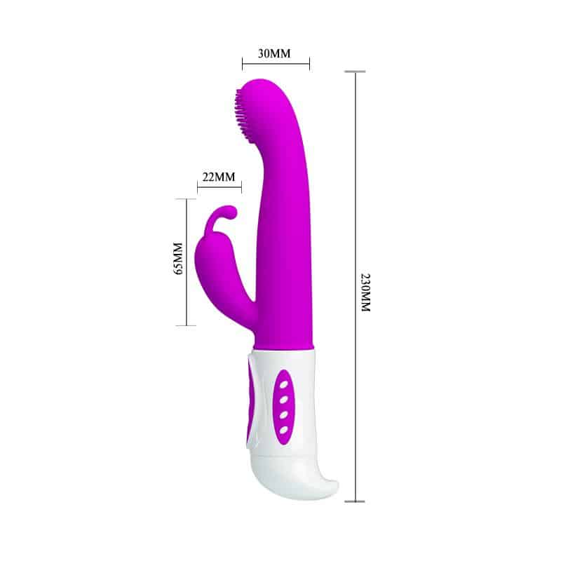 Prettylove - Vibrador Hugh Color Rosa - Image 5
