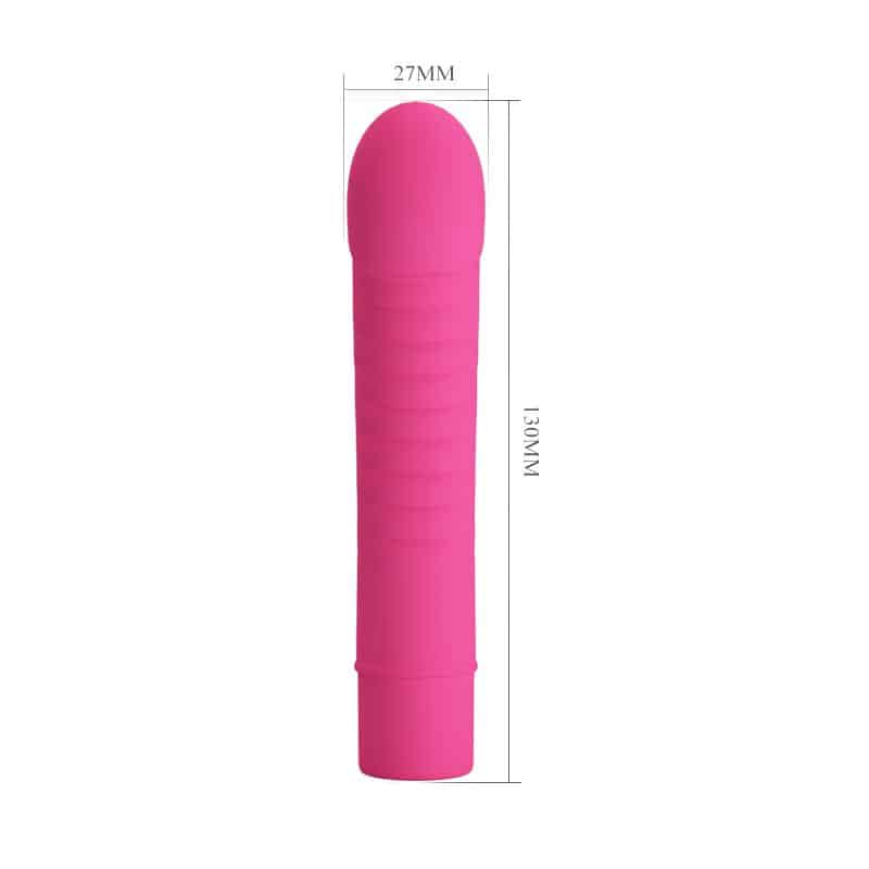 Prettylove - Vibrador Mick Silicona Rosa - Image 6