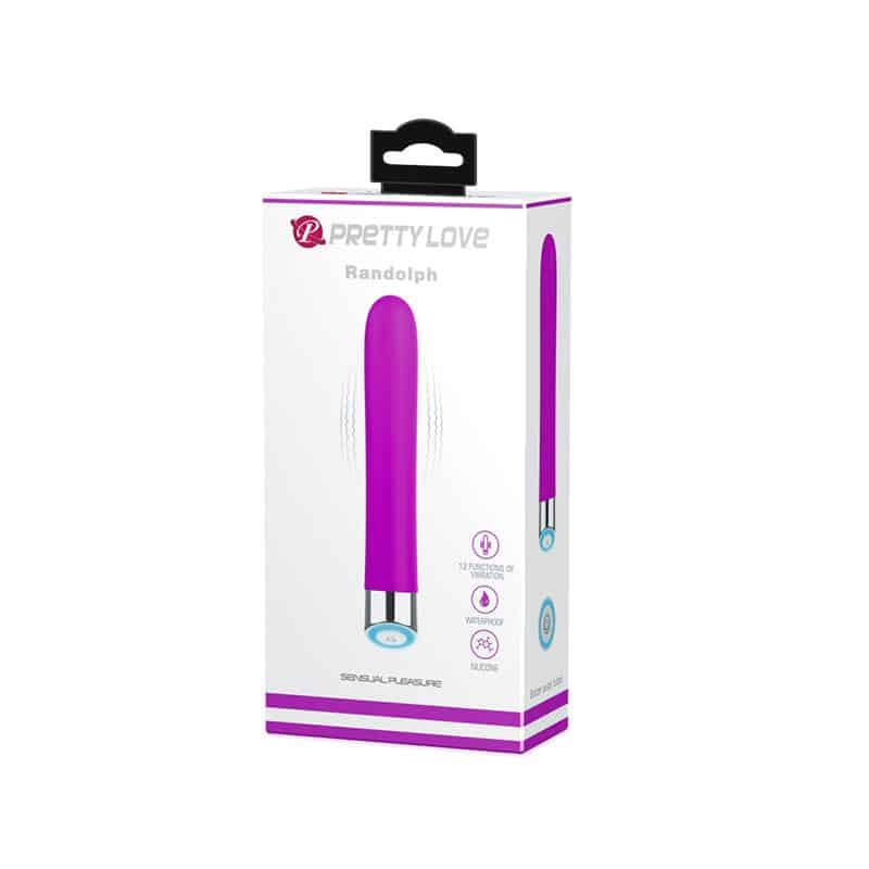 Prettylove - Vibrador Randolph Silicona Purpura - Image 8