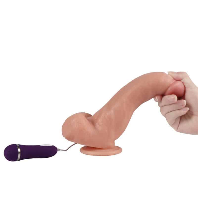 Shequ - Vibrador Realista Control Remoto Duke Lungton 22.5 cm - Image 4
