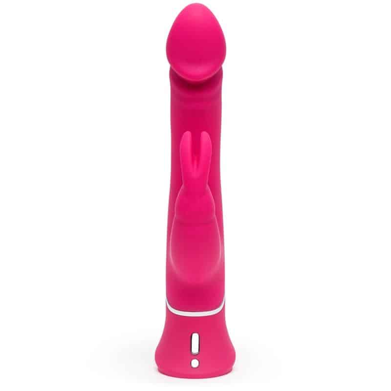 Happy Rabbit - Vibrador Realistic Dual Density Rabbit Rosa - Image 3