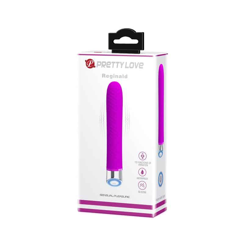 Prettylove - Vibrador Reginald Silicona Purpura - Image 9