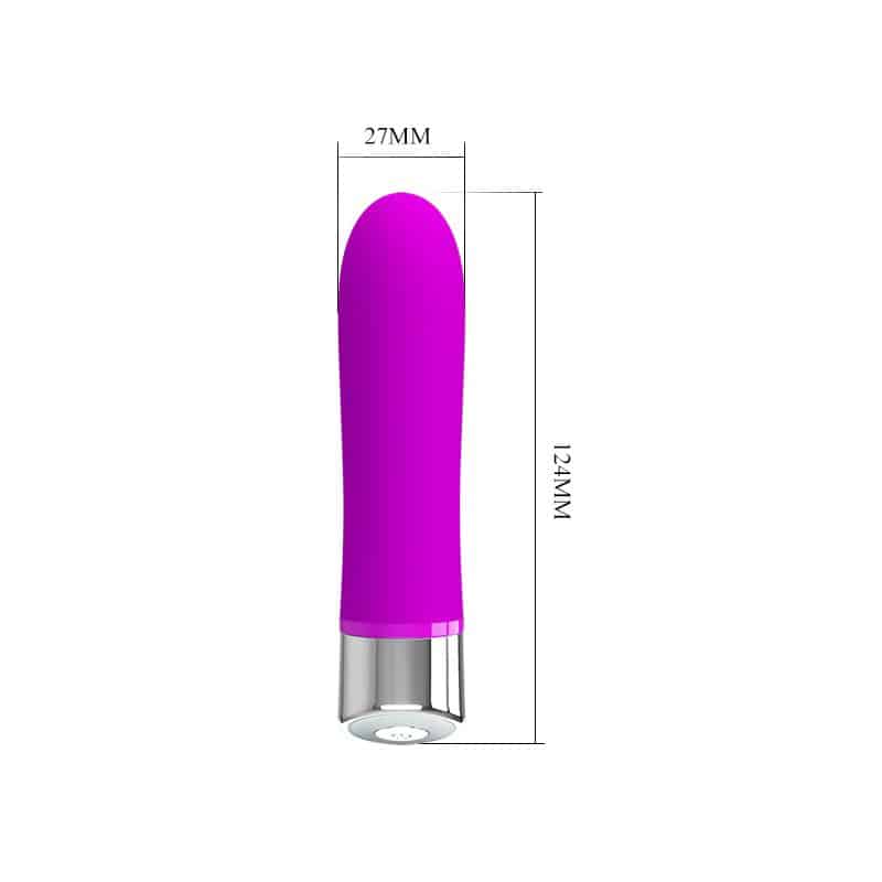 Prettylove - Vibrador Sampson Silicona Purpura - Image 8