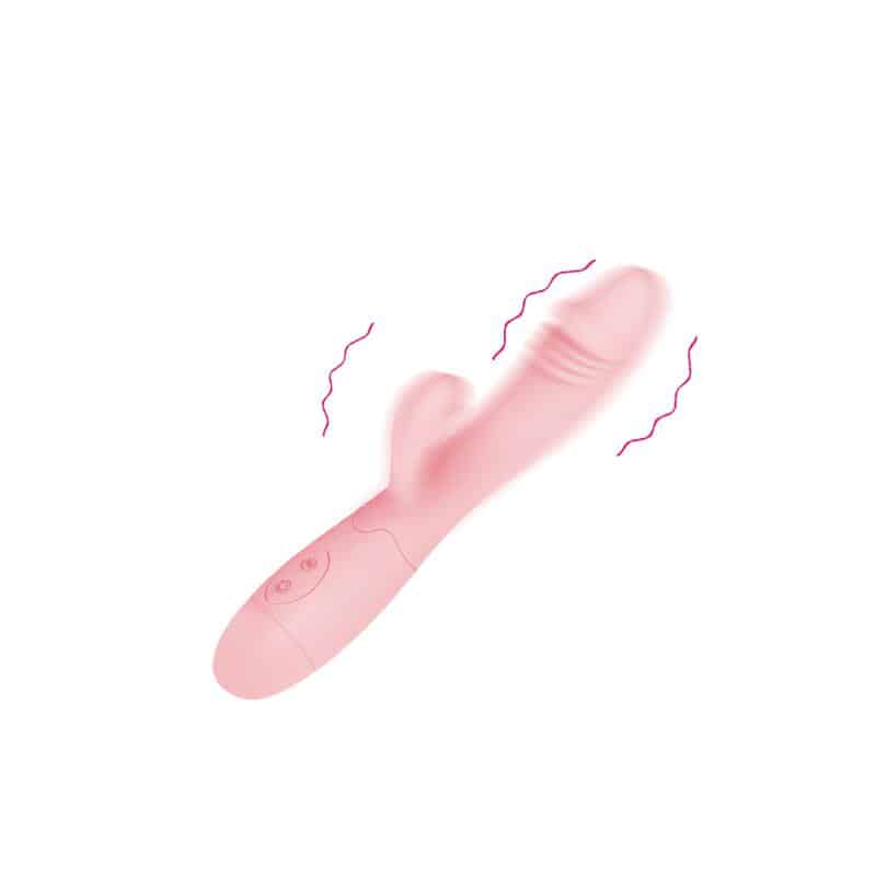 Prettylove - Vibrador Snappy Recargable Color Natural - Image 4