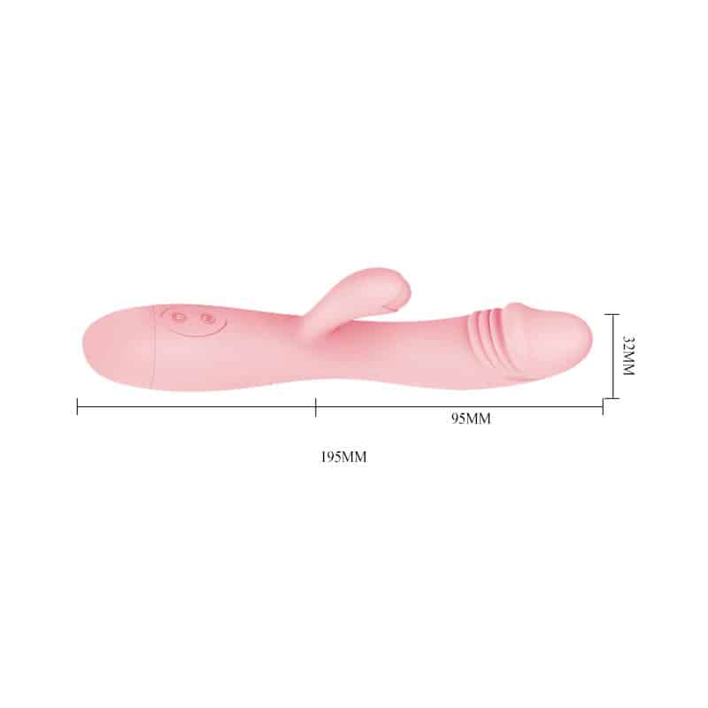 Prettylove - Vibrador Snappy Recargable Color Natural - Image 5