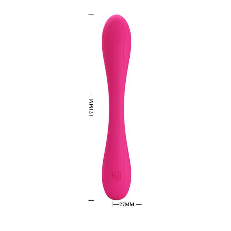 Prettylove - Yedda Vibrador con Esqueleto Punto G Rosa - Image 9